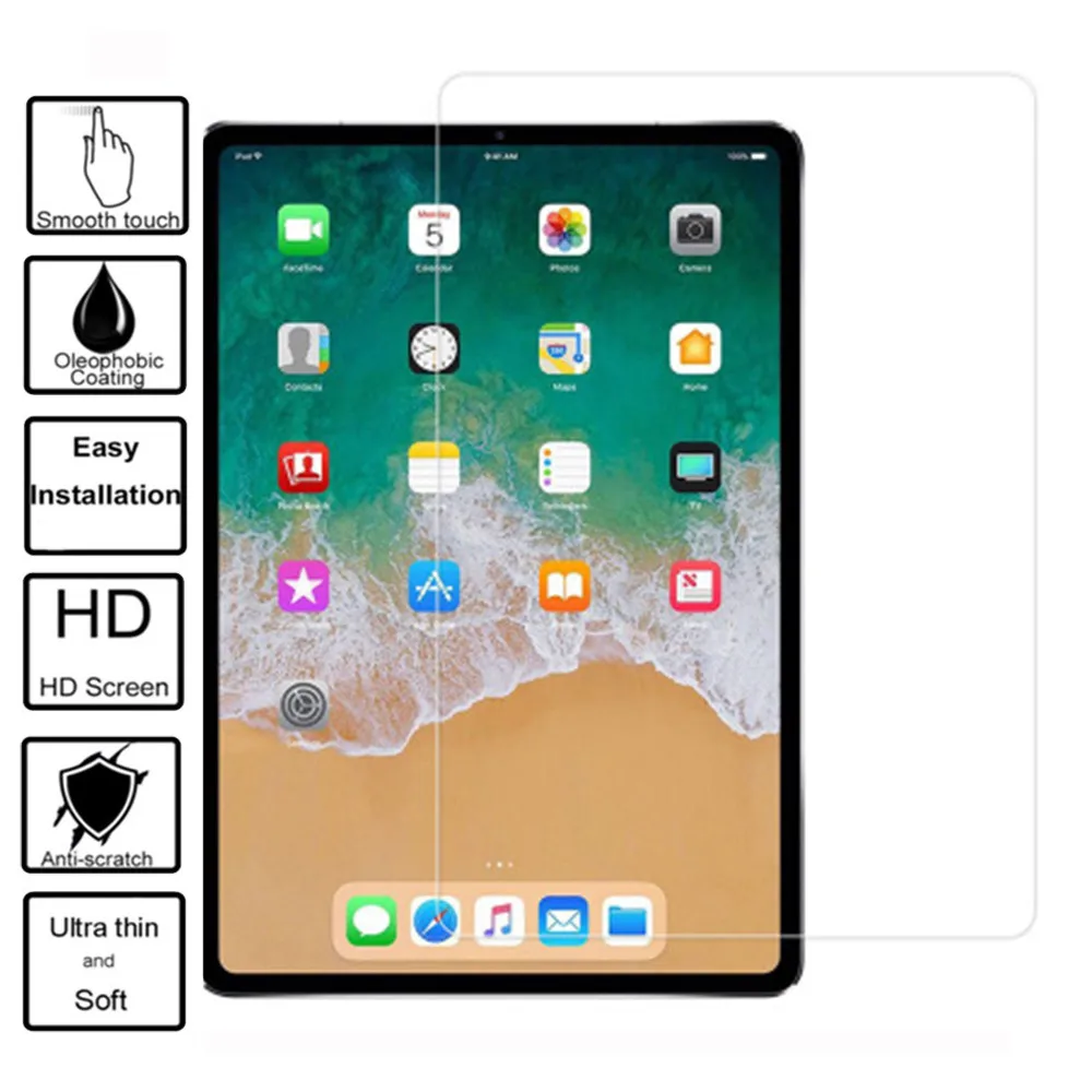 2 шт. сверхпрозрачная защитная пленка HD для iPad Pro PET мягкая экрана PRO 2018 11/12 9