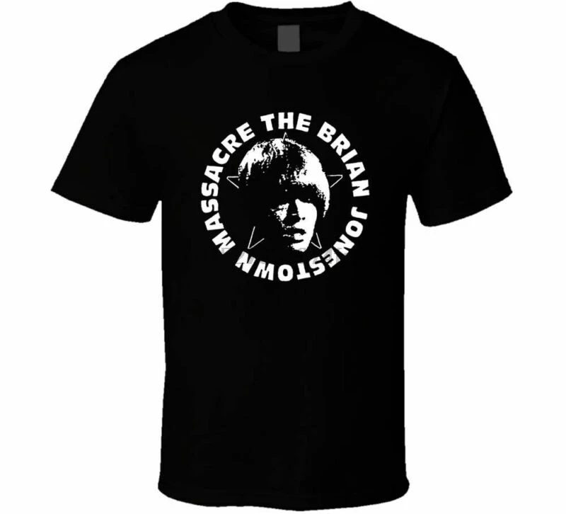 Новая Черная футболка с логотипом brian jonestown massacre tour футболки одежда бесплатная