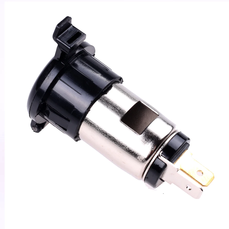 Авто розетка для автомобильного прикуривателя 12V автомобиль грузовик розетка Мощность вилка мотоцикла лодка качество и Фирменная Новинка