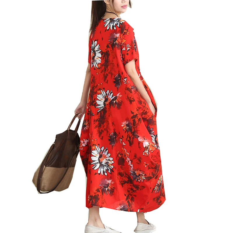 Новинка 2017 года женское платье Лето национальный ветер восстановление древних