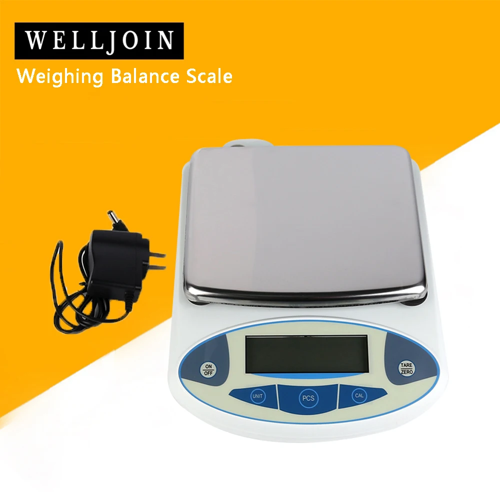 

5000 x 0.01 g 10mg 5kg Analytical Digital Weighing Balance Scale Lab Jewelry