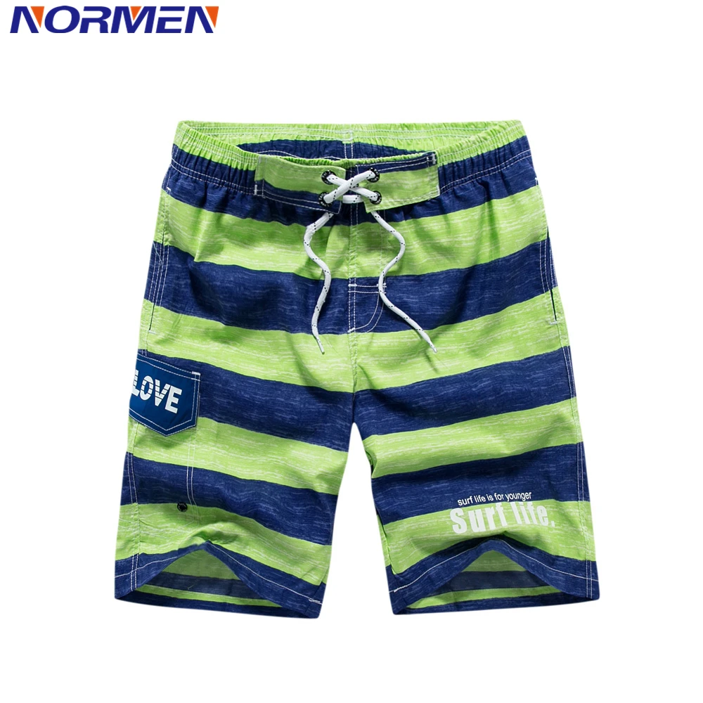 Normen брендовый мужской костюм полосатые шорты для катания на доске полиэстер
