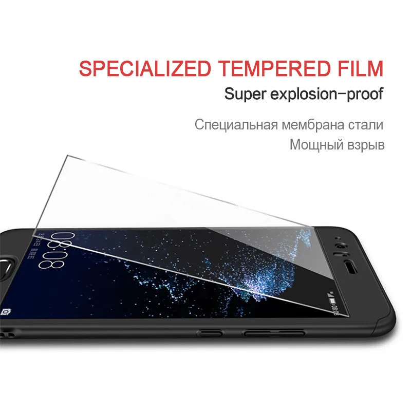 Shuohu 360 градусов полный охват чехол для Huawei P8 P9 P10 Lite крышка телефона плюс P20 чехлы с