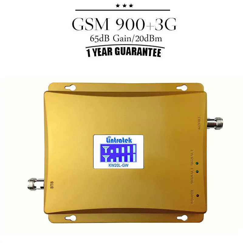 ЖК-дисплей 2G 3g повторитель GSM WCDMA усилитель сигнала мобильного телефона