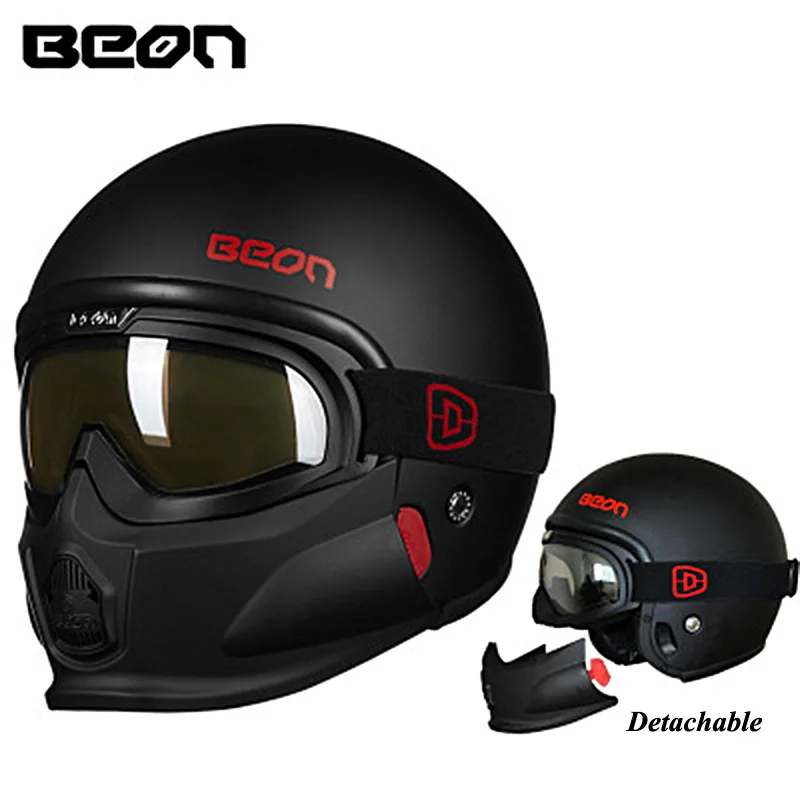 Beon Retor Jet мотоциклетный шлем Harley стиль многофункциональный мотоцикл модульный