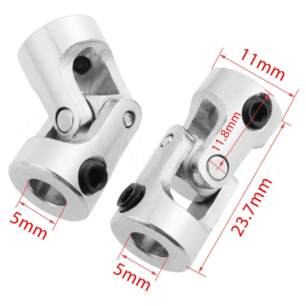 #304 Steel Crawler Drive Shaft Joint 3/4/5/6mm for AX10/SCX10/TAMIYA/RC4WD/TAMIYA CC01/F350 RC Car Boat Parts | Игрушки и хобби