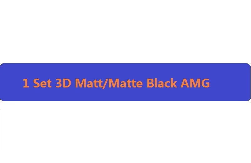 1 Set AMG 3D Матовый Черный W212 213 Автомобильная эмблема E350 E320 E250 E300 E220 E200 E280 E63 E CLA эмблема значок наклейка логотип для Mercedes Benz AMG - Цвет: 1 Set AMG
