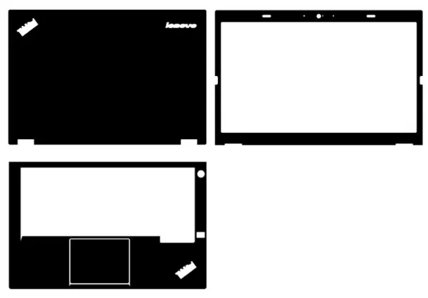 Специальный чехол для ноутбука из углеродного волокна виниловые наклейки Lenovo