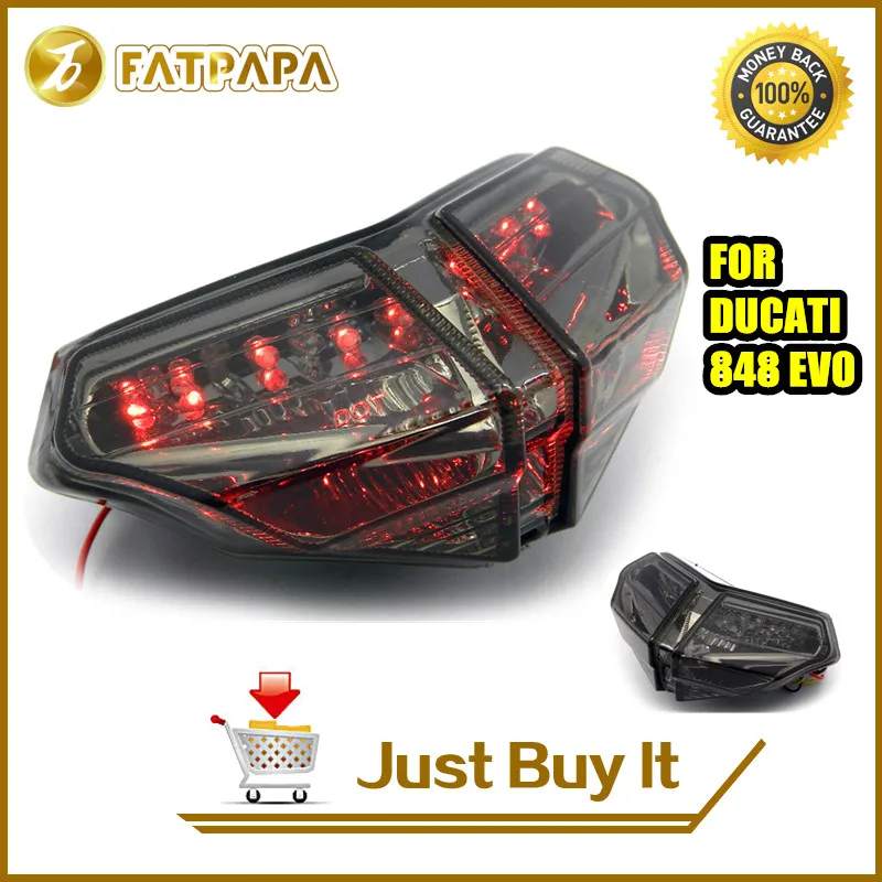 Мотоцикл задний хвост светодиодный стоп сигнал поворот сигнала для DUCATI 848 EVO|turn