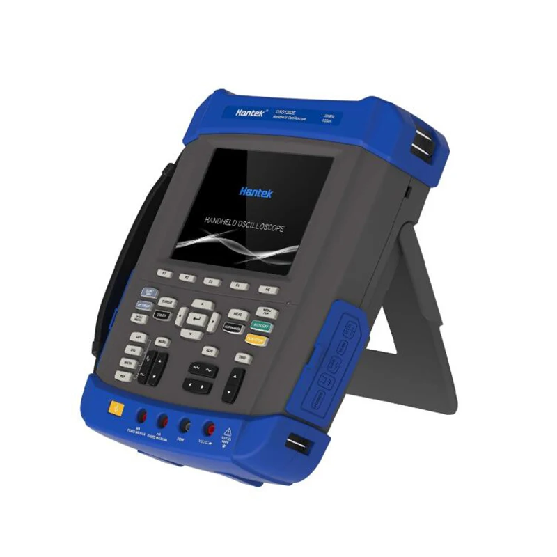 Hantek DSO1102E цифровой портативный Osciloscopio 100 МГц анализатор спектра с 6000 отсчетов