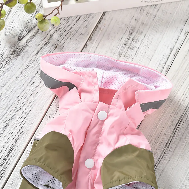 Спортивный Футбольный дождевик для собак куртка шапка можно снять домашних