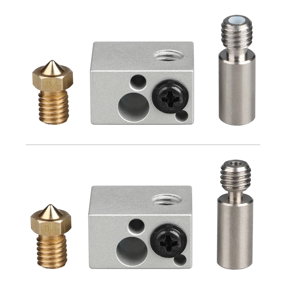 3DSWAY 3D принтеры Запчасти XCR WS V1 с водяным охлаждением Hotend Модуль Низкая