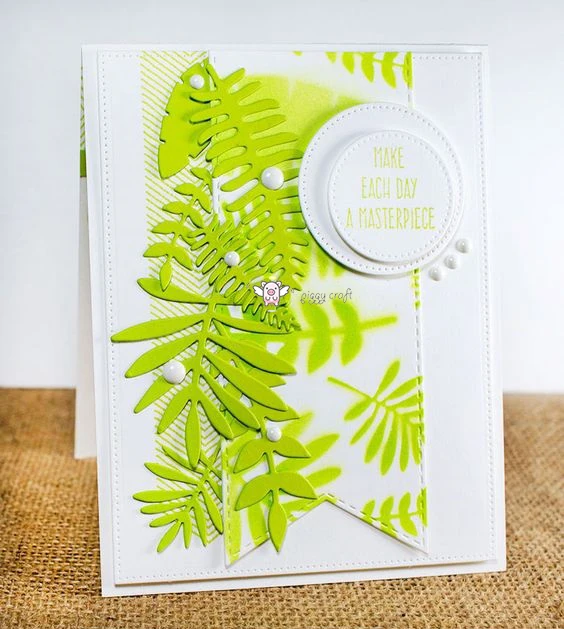 PP Craft metal cutting dies cut die mold New 8Pcs Leaf decoration Scarpbook paper craft knife mould blade punch stencils | Дом и сад