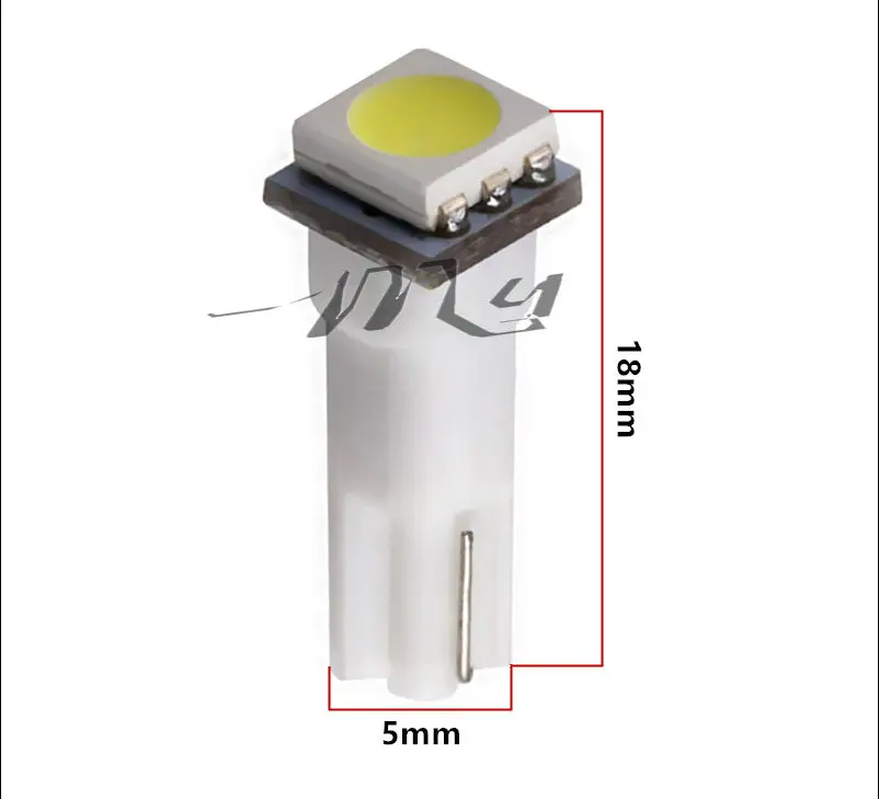 T5 74 Белый 1 SMD 5050 Светодиодный клиновидный панельный светильник светодиодный