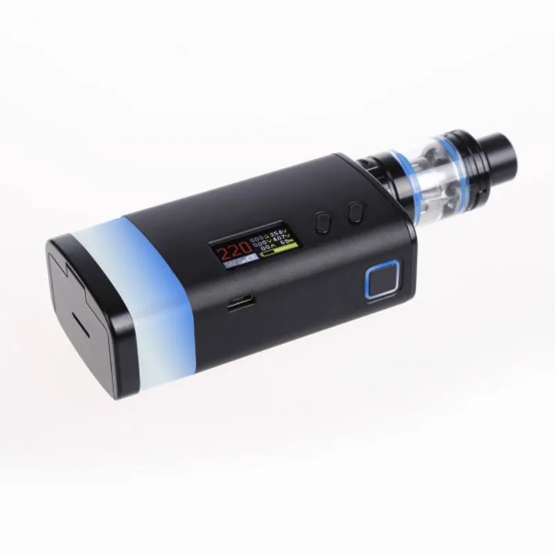 SIGELEI Оригинал Fuchai GLO 230 Вт TC коробка мод 0 96 светодиодный экран с SLYDR M распылитель 2 8