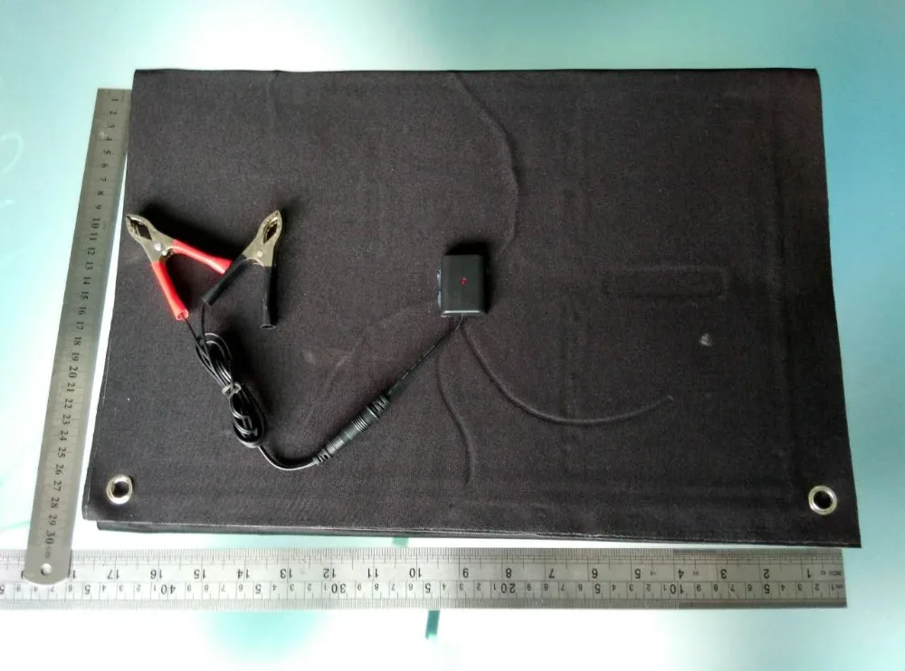 18V 50W 100W Складная солнечная панель зарядное устройство сумка для 12V батарея