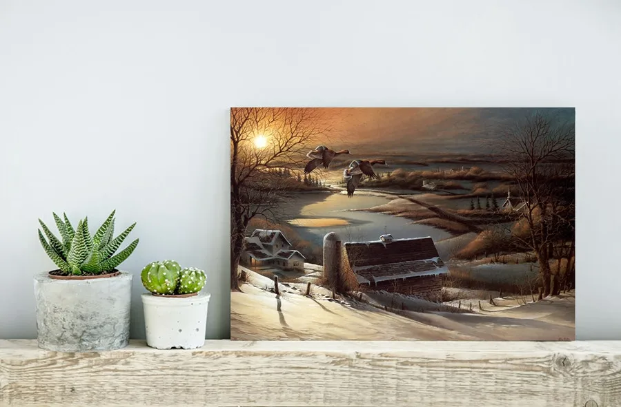 Терри редлин наружные эскизы и животные сцены Холст Картина гостиная домашний