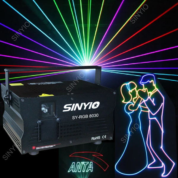 40K 3000mw ILDA RGB laser dj lighting/elf light | Освещение