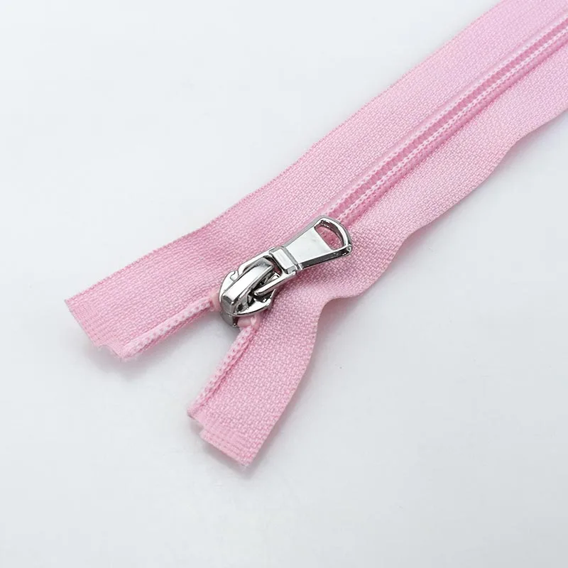 pink 4 шт. Meetee 5# разъемная застежка-молния нейлоновые молнии 40/60/70 см, открытый конец молния Швейные DIY сумки пальто украшения для одежды, аксессуары на заказ ремесло - Цвет: pink