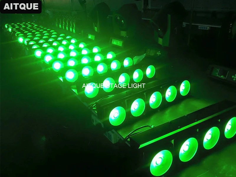 

20 шт. светодиодная матрица для слепящей аудитории 5x30 Вт cob Led rgb точечная матрица Пиксельная полоса rgbw светодиодная матрица для точечных свет...