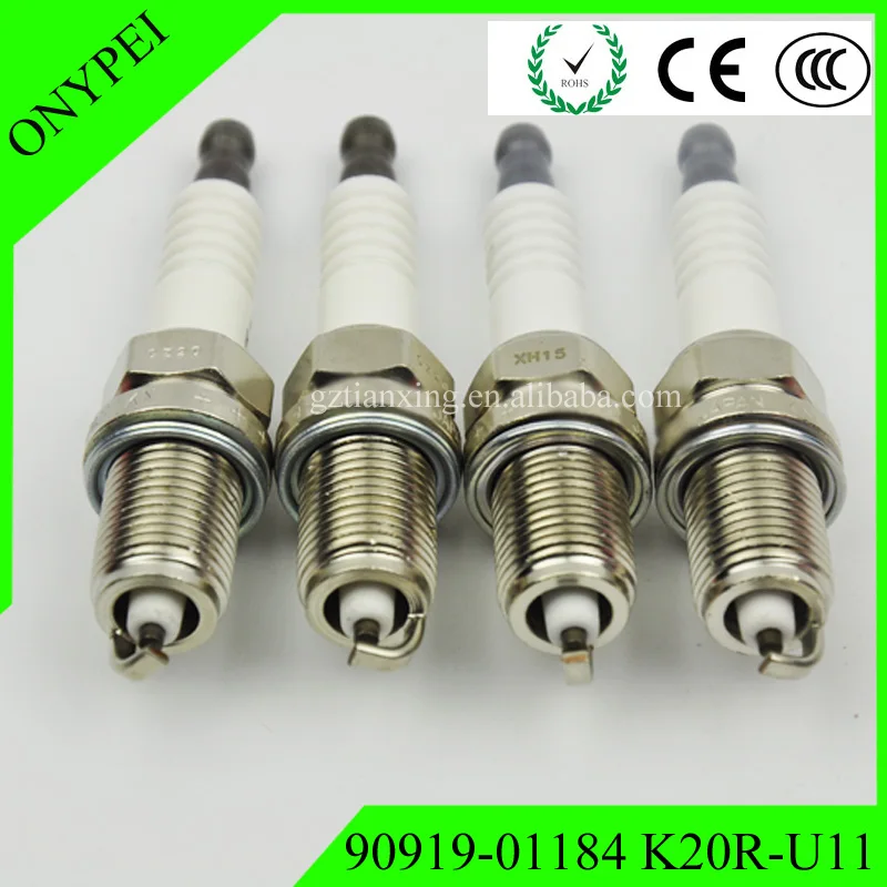 

4pcs 90919-01184 K20RU11 Power Spark Plug For TOYOTA YARIS RAV4 CAMRY MAKR2 DAIHATSU PERODUA 9091901184 K20R-U11