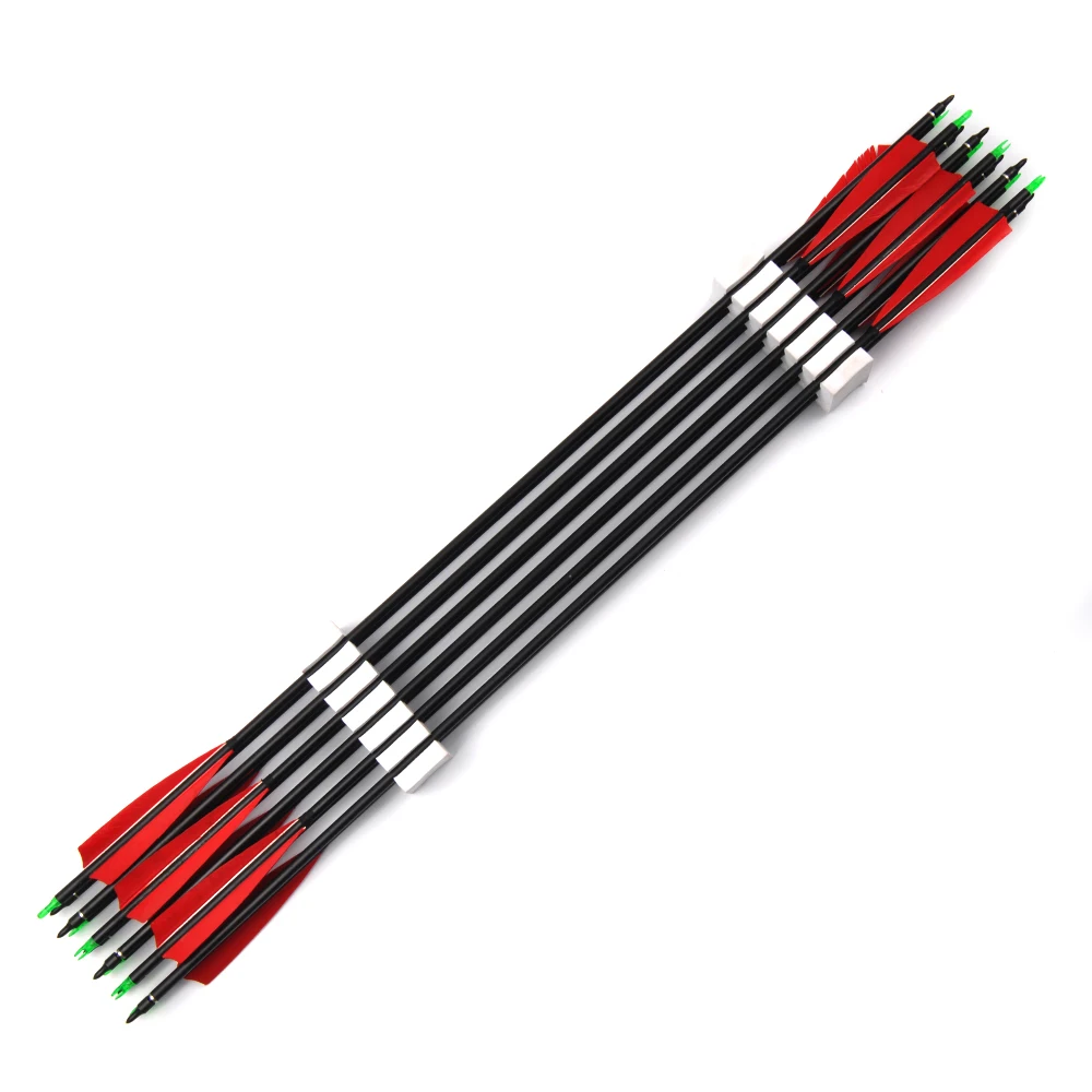 Стрелы карбоновые для рекурсивного блочного Лука 85 см 500 дюйма|spine 500|carbon arrowreplacement