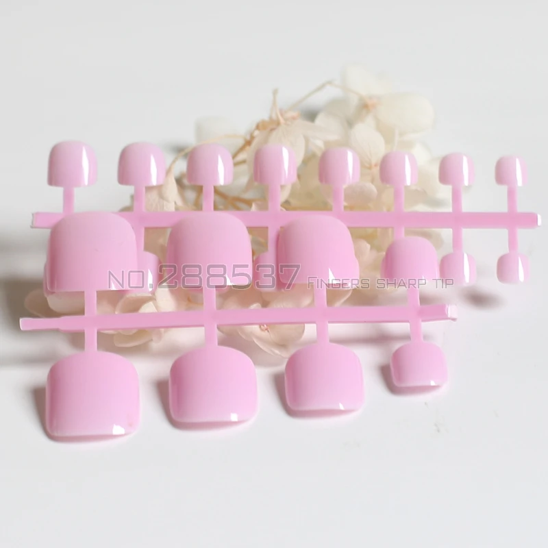 Искусственные конфетные наклейки для ногтей 24 шт. натуральные акриловые