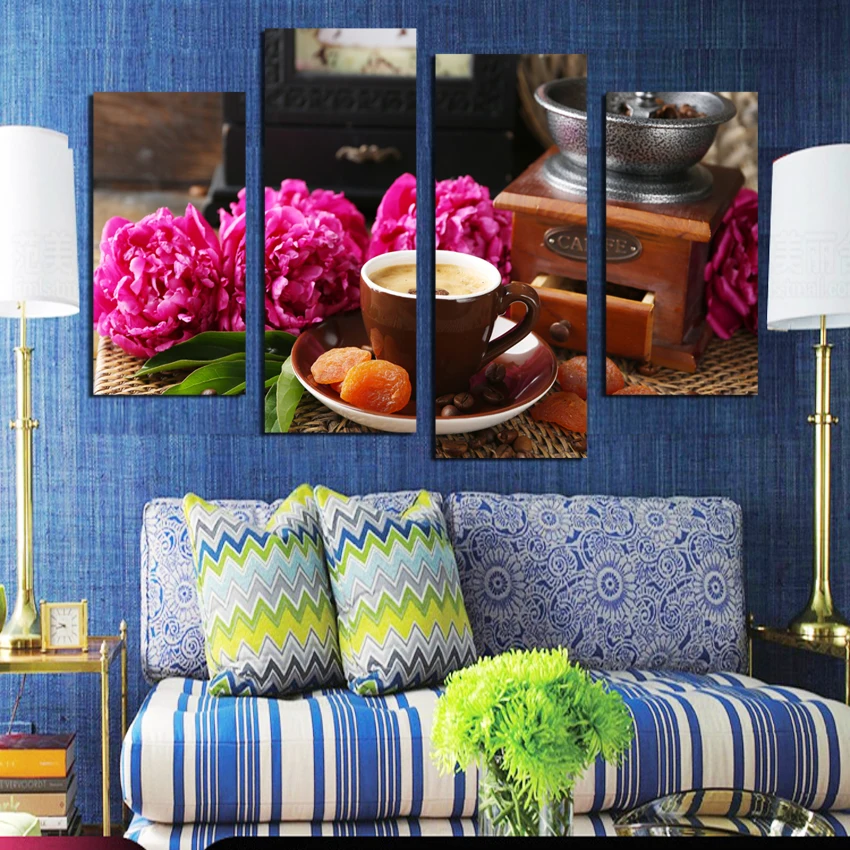 Новые модульные фотографии Бесплатная доставка художественная живопись холст