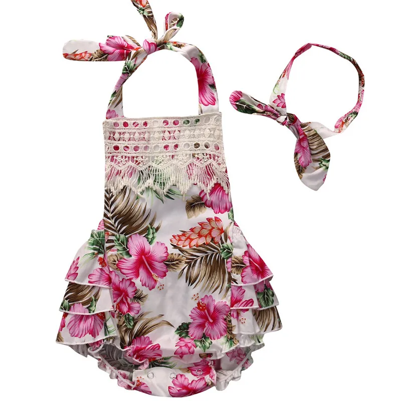 2017 одежда для маленьких девочек ободок без рукавов с квадратным воротником и