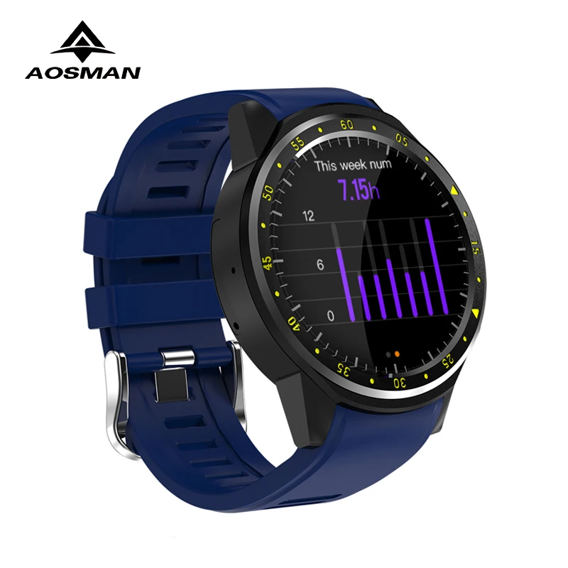 AOSMAN F1 смарт часы с камеральным монитором сердечного ритма gps Bluetooth 240*240 Sim карты