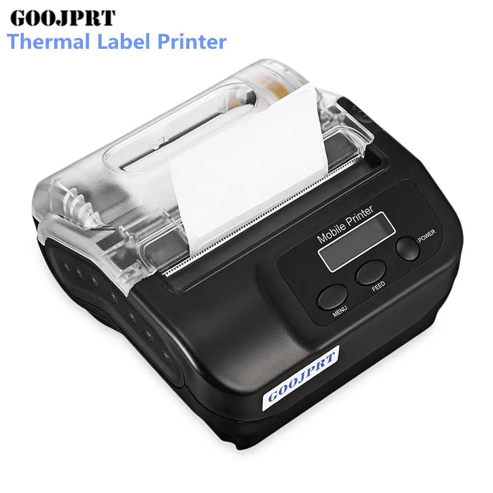 GOOJPRT SP400 80 мм Bluetooth Портативный Термопринтер для печати этикеток машинка