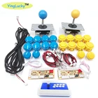 Аркадный джойстик, набор сделай сам, USB энкодер с нулевой задержкой, аркадный комплект для ПК PS3 Sanwa, джойстик для аркадных игр jamma