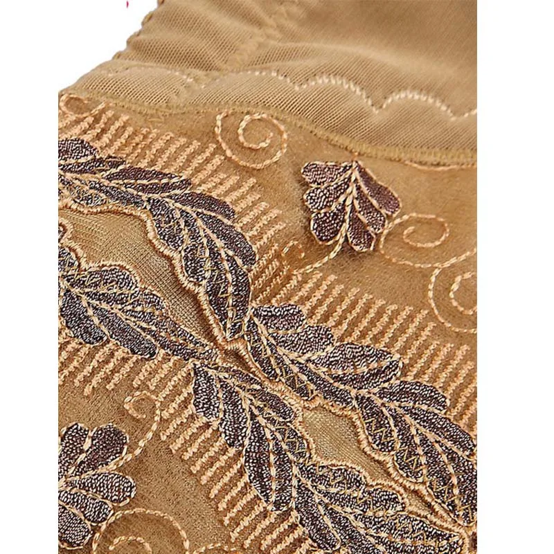 Firm Women's Seamless Shapewear Slimming Embroidery Waist Cincher Open Bust Body Shaper Stomach and Thighs Slimmer Bodysuits | Женская