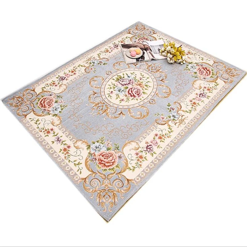 

beibehang New European mats custom home door mats high-end door anti-slip mats into the entrance hall coffee table foot carpet