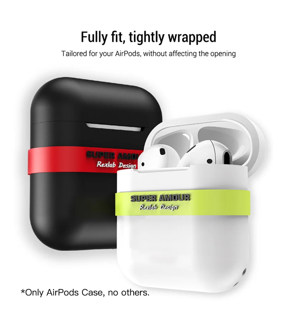 PZOZ чехол для Airpods Bluetooth беспроводные наушники защитная крышка коробка для Apple Airpods Air Pods чехол для наушников силиконовая сумка