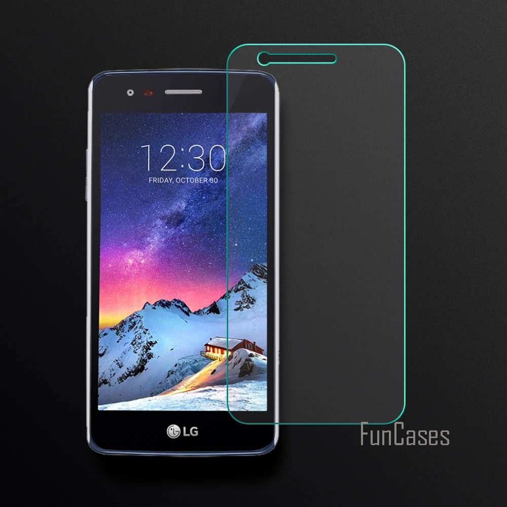 Защитная пленка для экрана LG K10 2017 LV5 против царапин передняя HD 2.5D изогнутый край