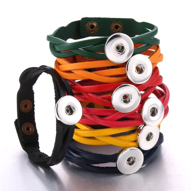 21 см регулируемый ювелирный браслет с защелкой винтажный плетеный из