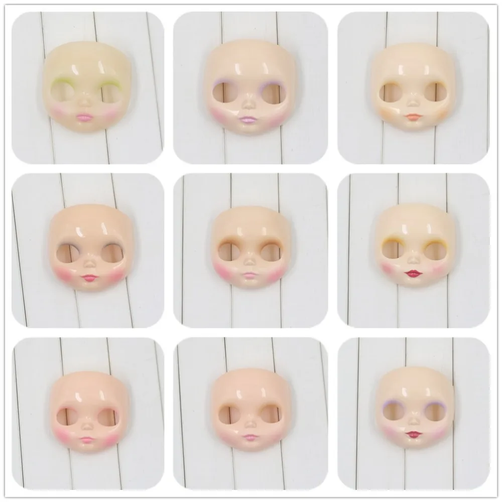 Blyth кукла Лицевая панель лицо блестящее лицо для DIY пользовательские куклы