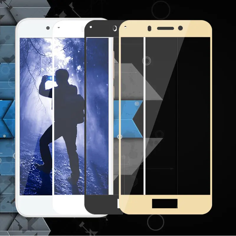 Полное покрытие закаленное стекло для Honor 6A Защитная пленка экрана Huawei Защита от