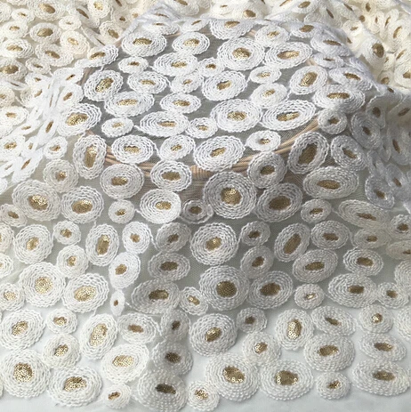 Квилтинга Хлопчатобумажной Ткани Белый Тюль прозрачная ткань Rolls жаккардовое