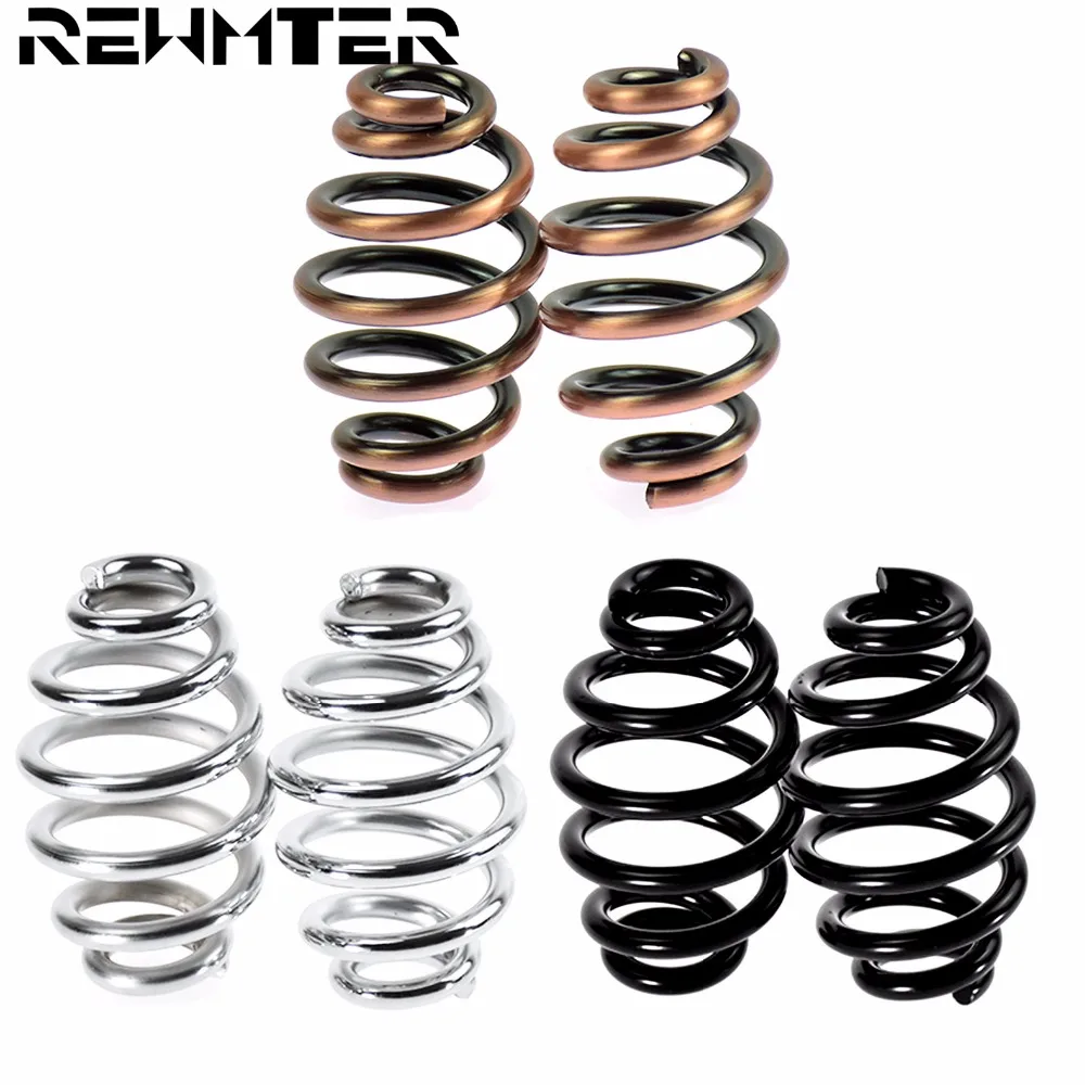 Запчасти для мотоциклов стальная сольная пружина сиденья Harley Chopper Custom Softail Для Honda