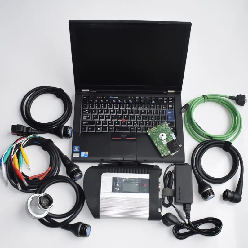 Диагностика MB Star C4 с ноутбуком T410 (i5 4g) WIFI SD Подключение compact 4 v2021.03 в программном