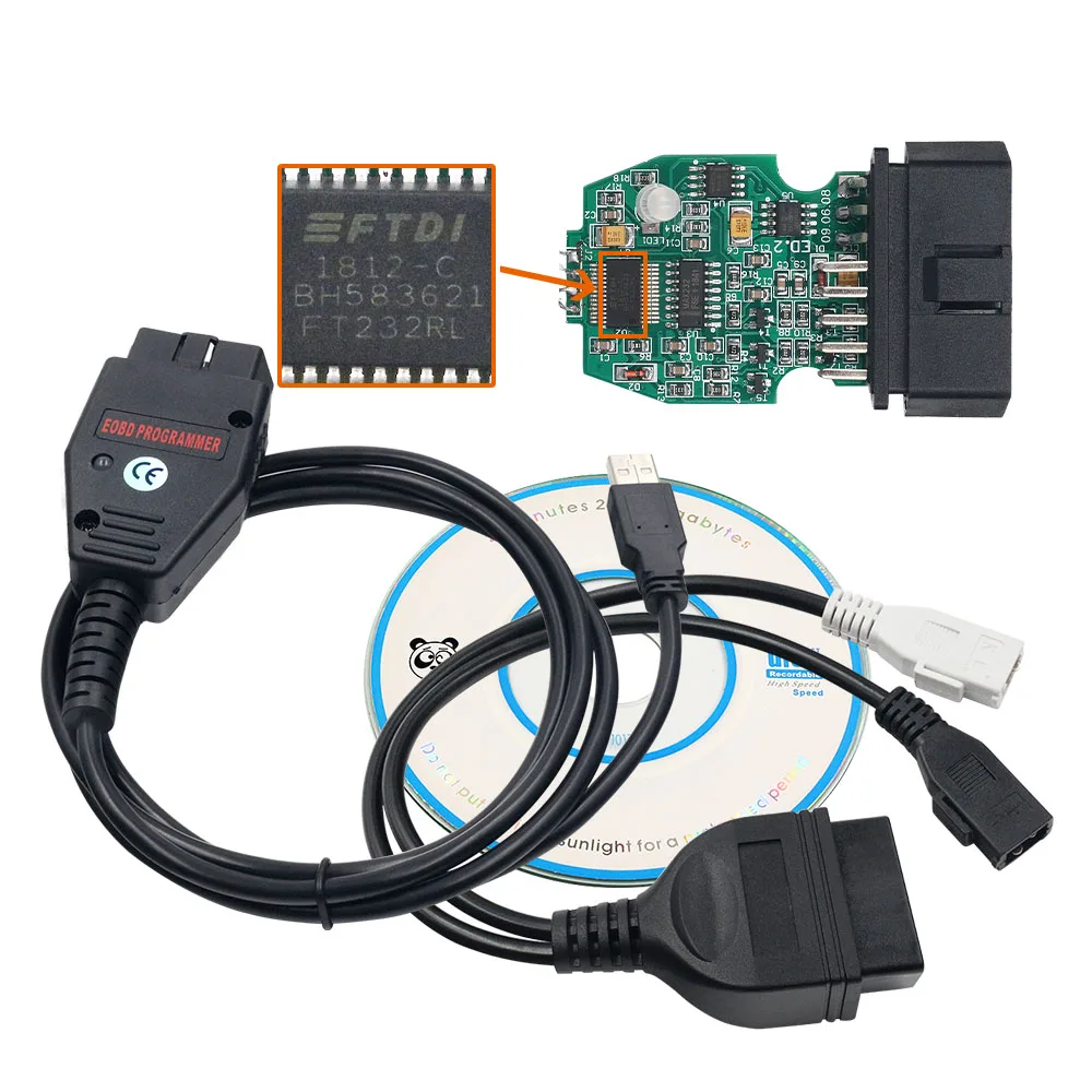 Лучший Galletto 1260 ECU чип Тюнинг инструмент Galleto 1260 ECU Flasher для зеленой печатной платы с FTDI FT232RQ чип чтение и запись автомобиля диагностический инструмент