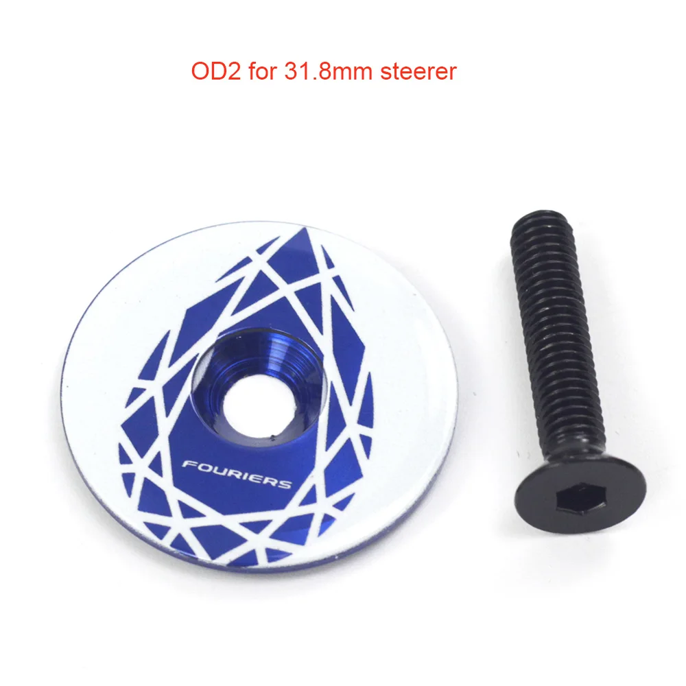 A061 OD2 31.8mm Fouriers велосипед cnc вынос руля Топ Кепки чехол для гарнитуры 31,8 мм 35 мм Для 28,6 мм 1 1/" OD2 шток Кепки s Чехол для гарнитуры велосипедов Запчасти - Цвет: A061 OD2 31.8mm