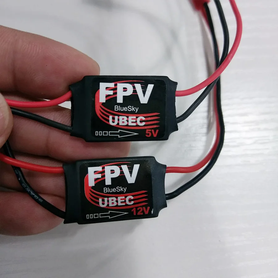 FPV UBEC-3A 5 В/12 В BEC DC-DC преобразователь понижающий модуль Mini 2-6S 5V 4-6S 12V для
