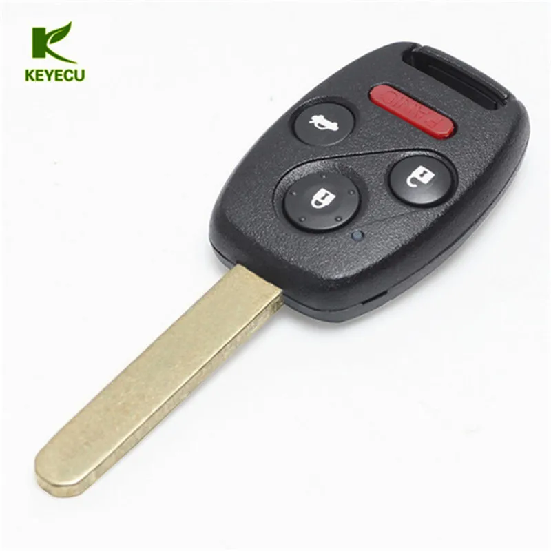 KEYECU замена нового дистанционного ключа Fob 3 + 1 кнопка 313 8 МГц ID46 чип для Honda Civic 2008 2009