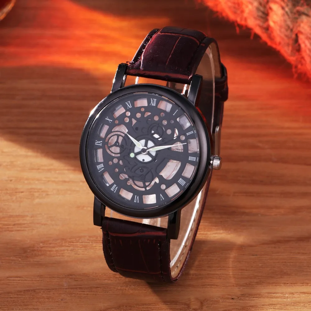 TEMPTER новинка мужские часы скелетоны лучший бренд роскошные знаменитые золотые