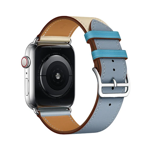 12 Кожаный ремешок для apple watch band 44 мм 40 мм, 42 мм, 38 мм, версия браслет Swift ремешок для наручных часов iwatch, ремешок 5/4/3/2/1 - Цвет ремешка: 12