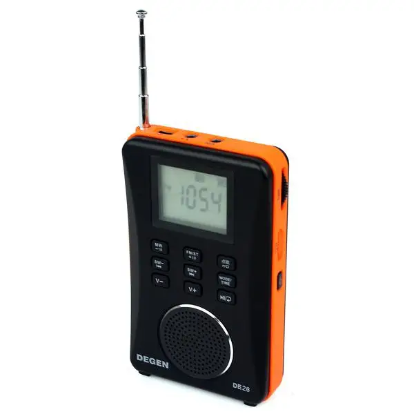 Новая FM стерео цифровая аудио MP3 карта полный диапазон радио Радио Degen DE26 Y4105A