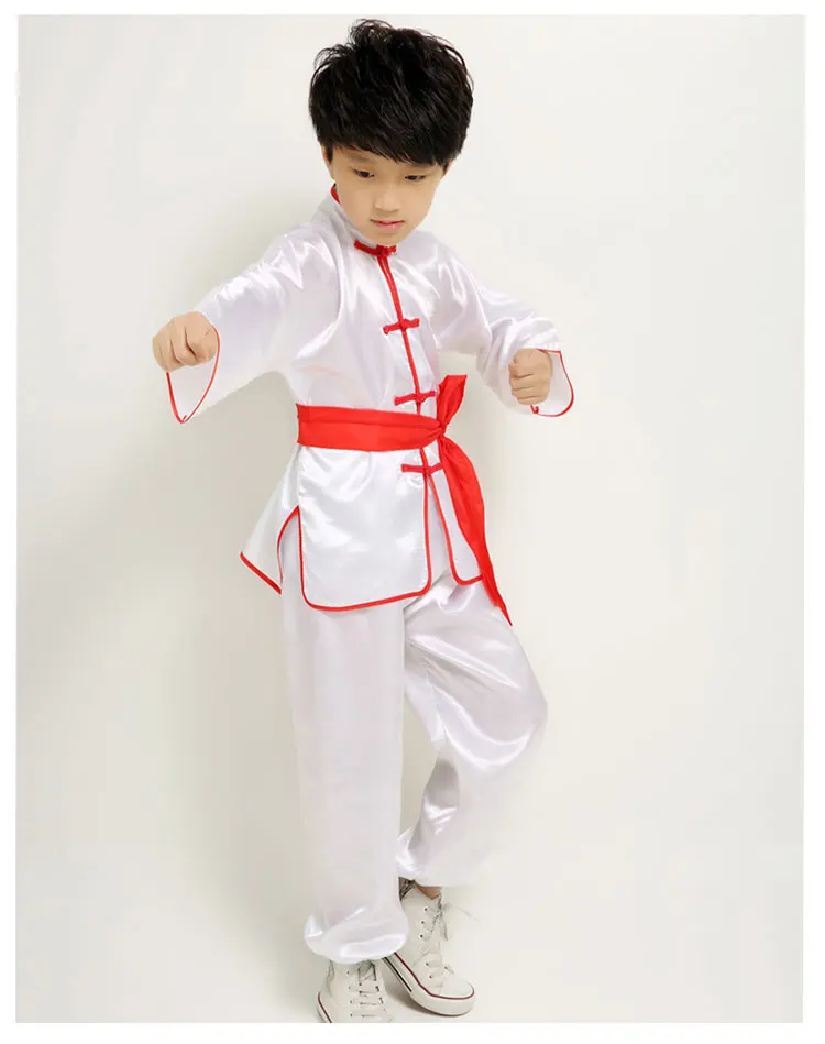 Китайская одежда для мальчиков Tae Kwon Do Kids Wushu традиционная китайский костюм